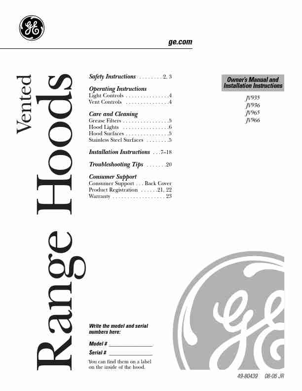 Ge Profile Vent Hood Manual-page_pdf